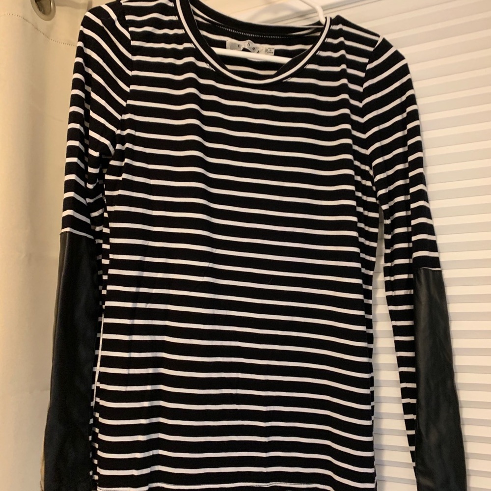 Rehab long sleeve striped shirt